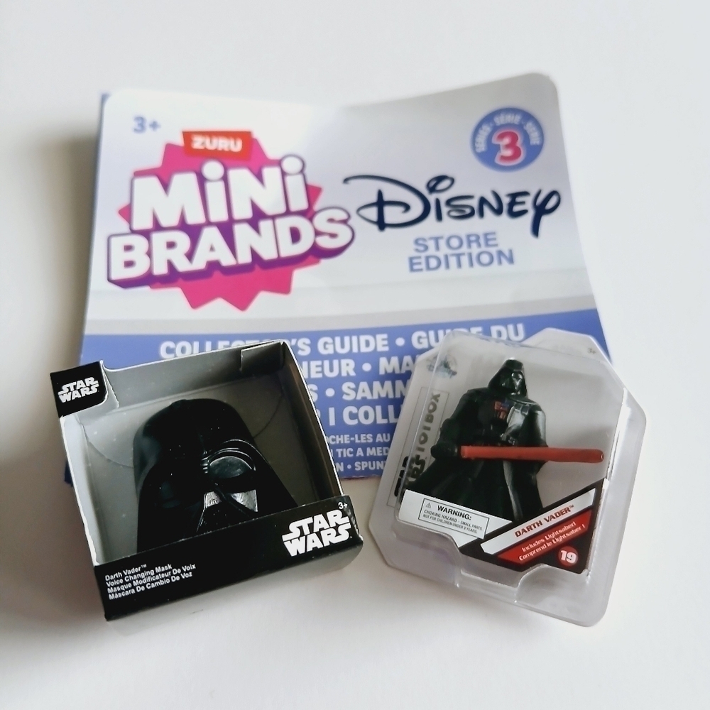 Zuru Mini Brands Disney Store Edition Series 3 Star Wars Darth Vader bundle
